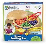 Learning Resources Super Sorting Pie - 68 Pieces, Ages 3+ Toddler Fine Motor Toy, Preschool Learn... | Amazon (US)