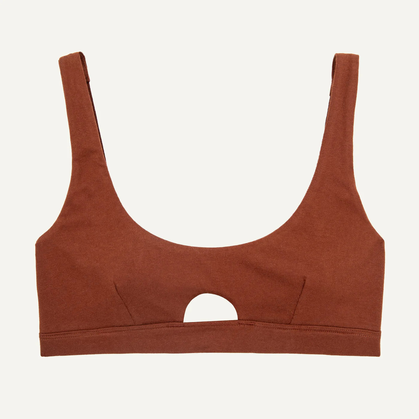 Organic Cotton Keyhole Soft Bra | Subset