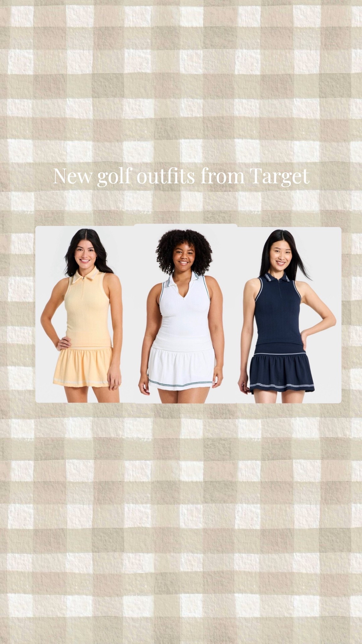 New All in motion golf outfits from Target 🎯⛳️🏌🏼‍♀️

#LTKActive #LTKootd #LTKgrwm