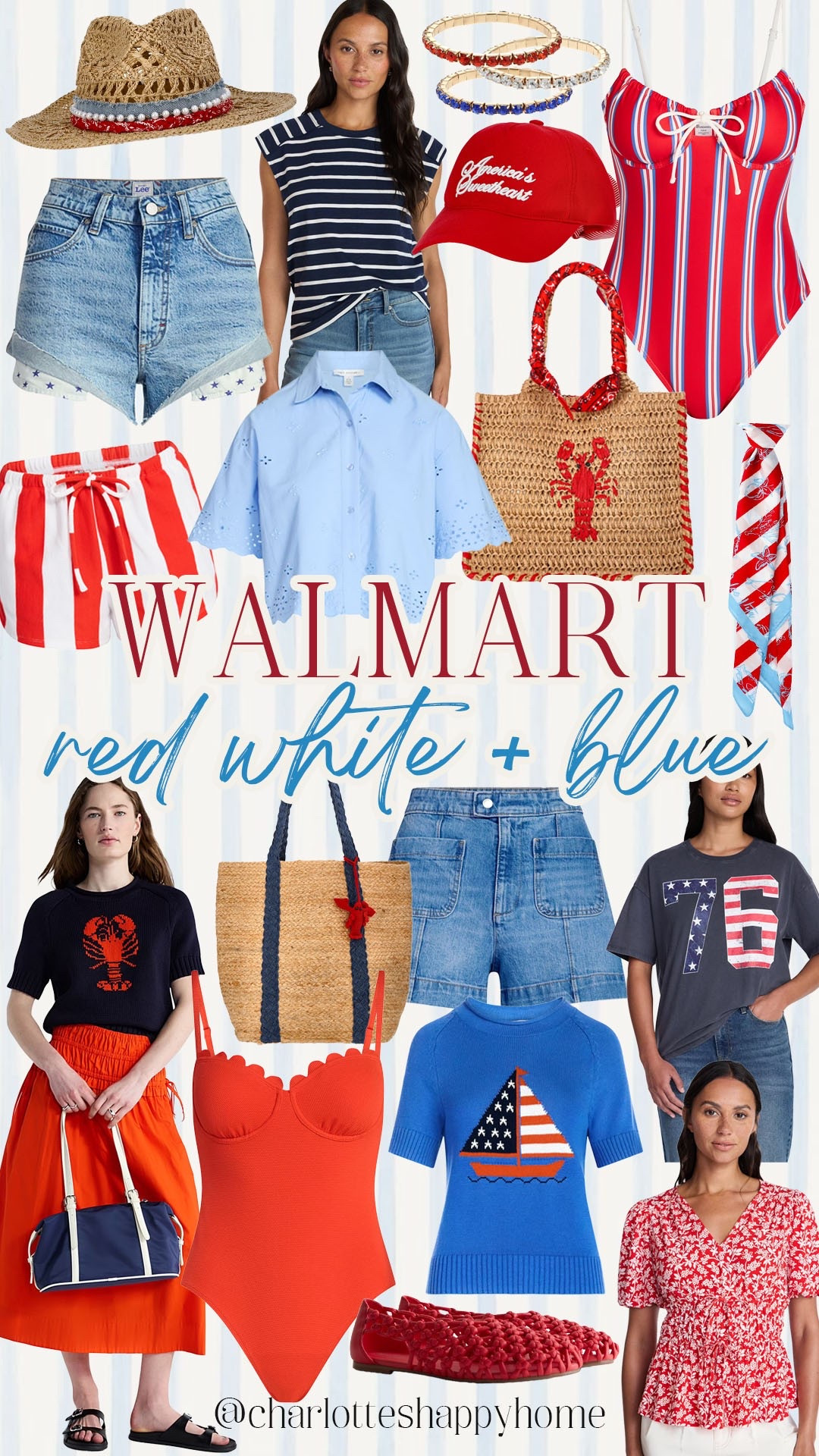 Walmart has the cutest red white and blue fashion for summer right now!

#walmartfinds

Walmart finds. Walmart fashion. Walmart new arrivals. Walmart swim. Walmart Americana style. Walmart red white blue style. Walmart 4th of July style.

#LTKootd #LTKstorytime #LTKSwim