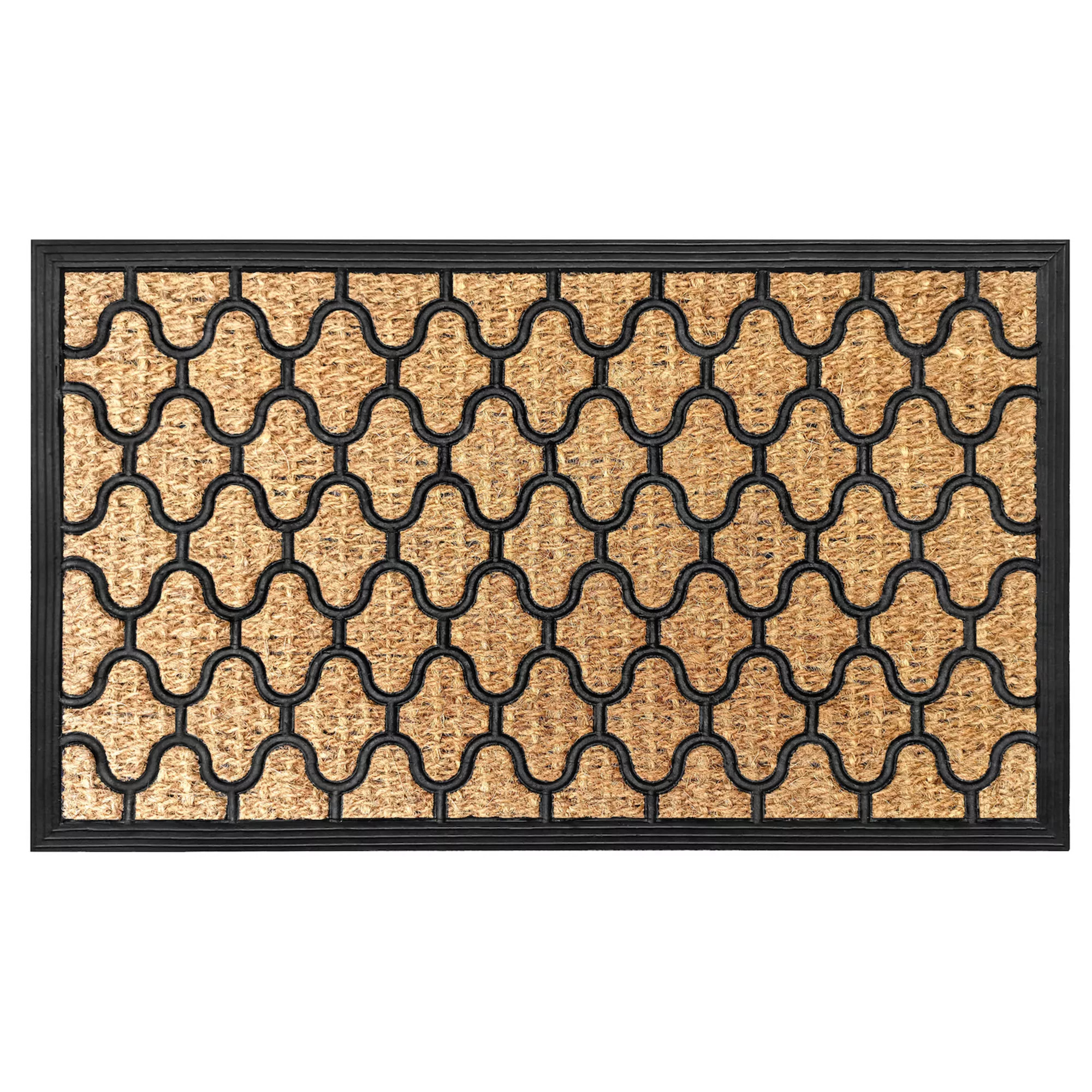 Achim Harlequin Coco Doormat - 18"" x 30"", Beige | Kohl's