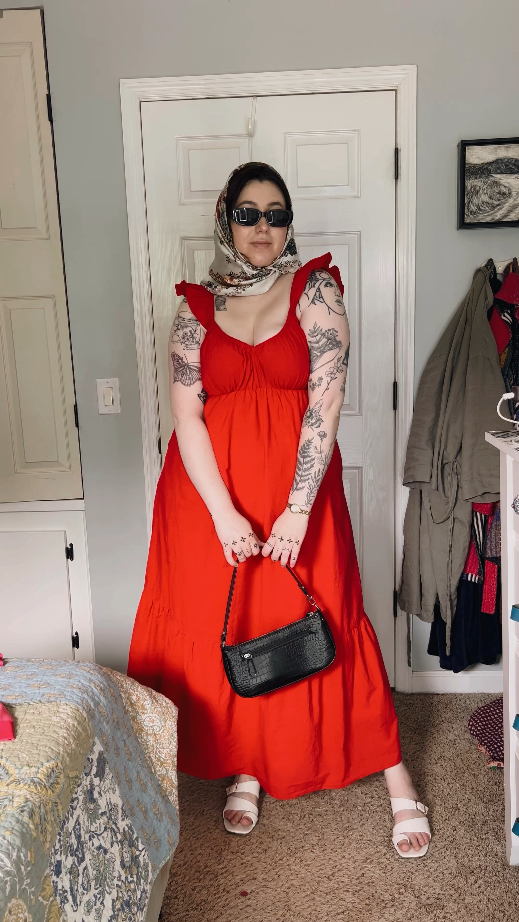 Chic midsize summer dress styles #reddress #fashioninspo #chicoutfits 

#LTKMidsize #LTKSeasonal #LTKStyleTip