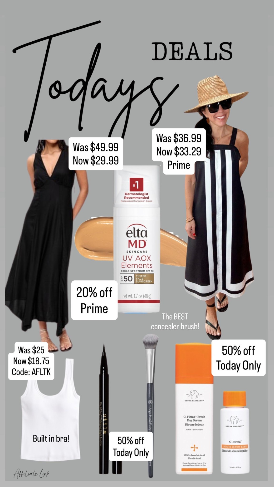 Todays deals
Spring break
Vacation outfit
Spring break outfit
Sunscreen
50% off beauty
My favorite makeup
Built-in bra

#LTKgrwm #LTKootd #LTKSaleAlert