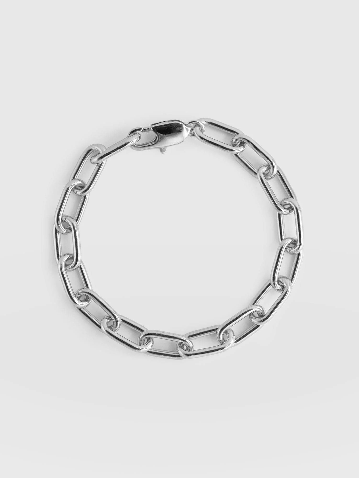 Cable Chain Bracelet - Silver | Saint + Sofia