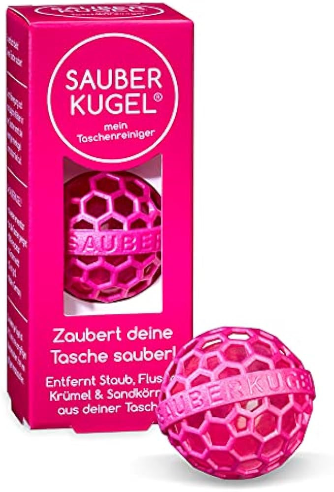 Sauberkugel - The Clean Ball - The clever way of cleaning purses, bags, backpacks and school bags... | Amazon (US)