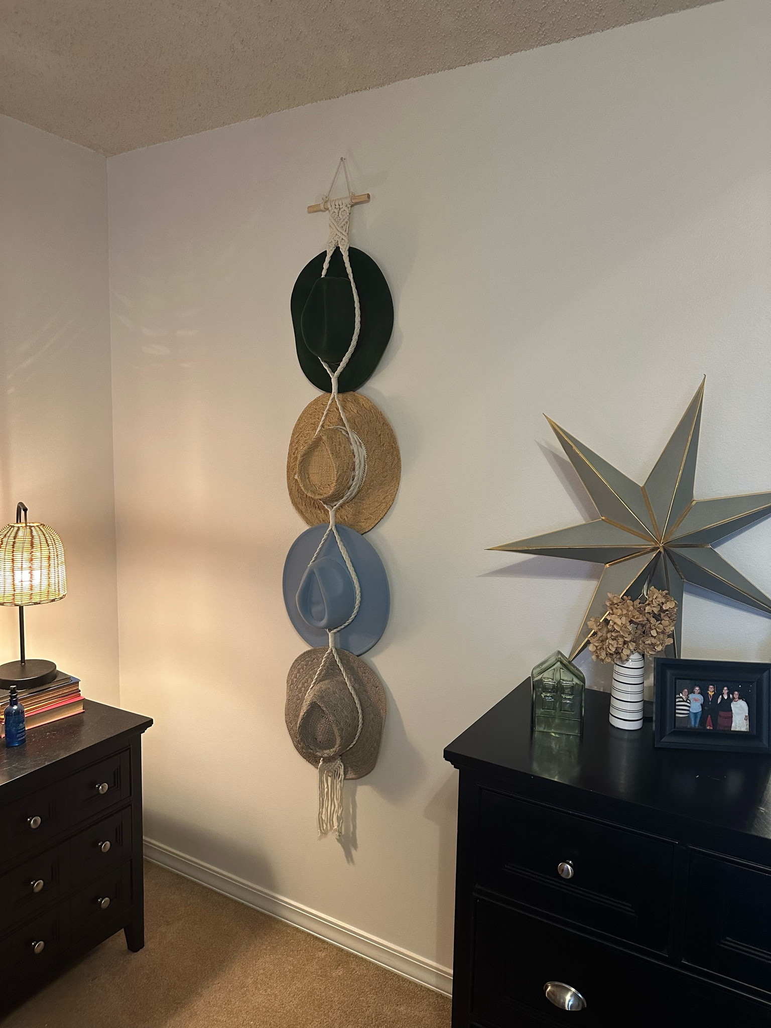 Macrame hat hanger 

#LTKhome