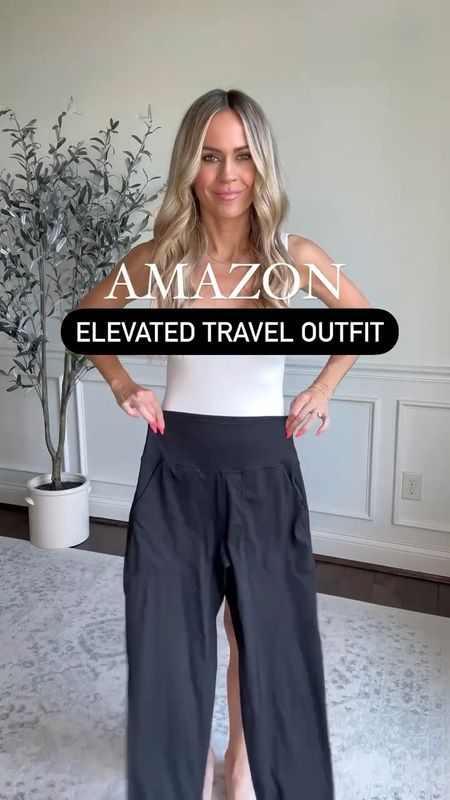 Amazon elevated travel outfit featuring my favorite joggers! Wearing xs in top and joggers


#LTKover40 #LTKstyletip #LTKfindsunder50