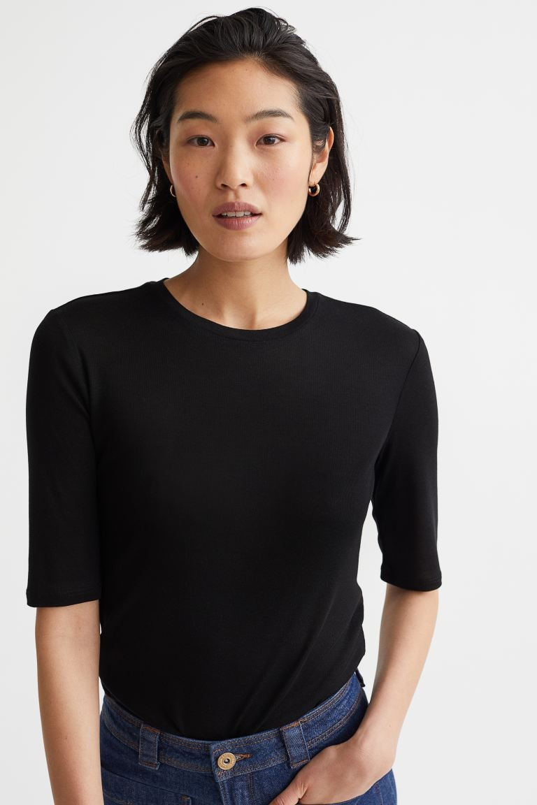 Lyocell T-shirt | H&M (US + CA)