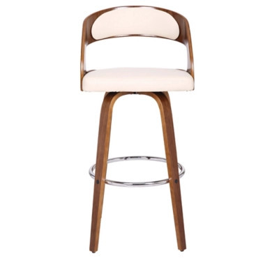 Shelly Bar Stool, Cream | Ashley