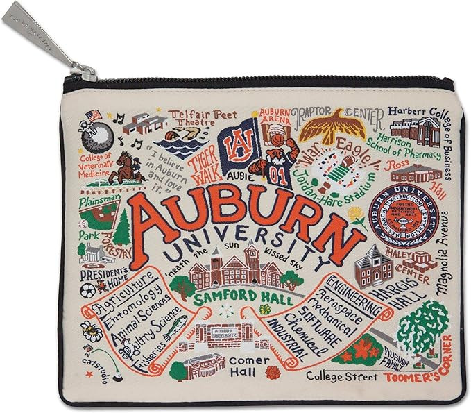 Catstudio Collegiate Zipper Pouch, Auburn University Travel Toiletry Bag - Ideal Gift for Student... | Amazon (US)