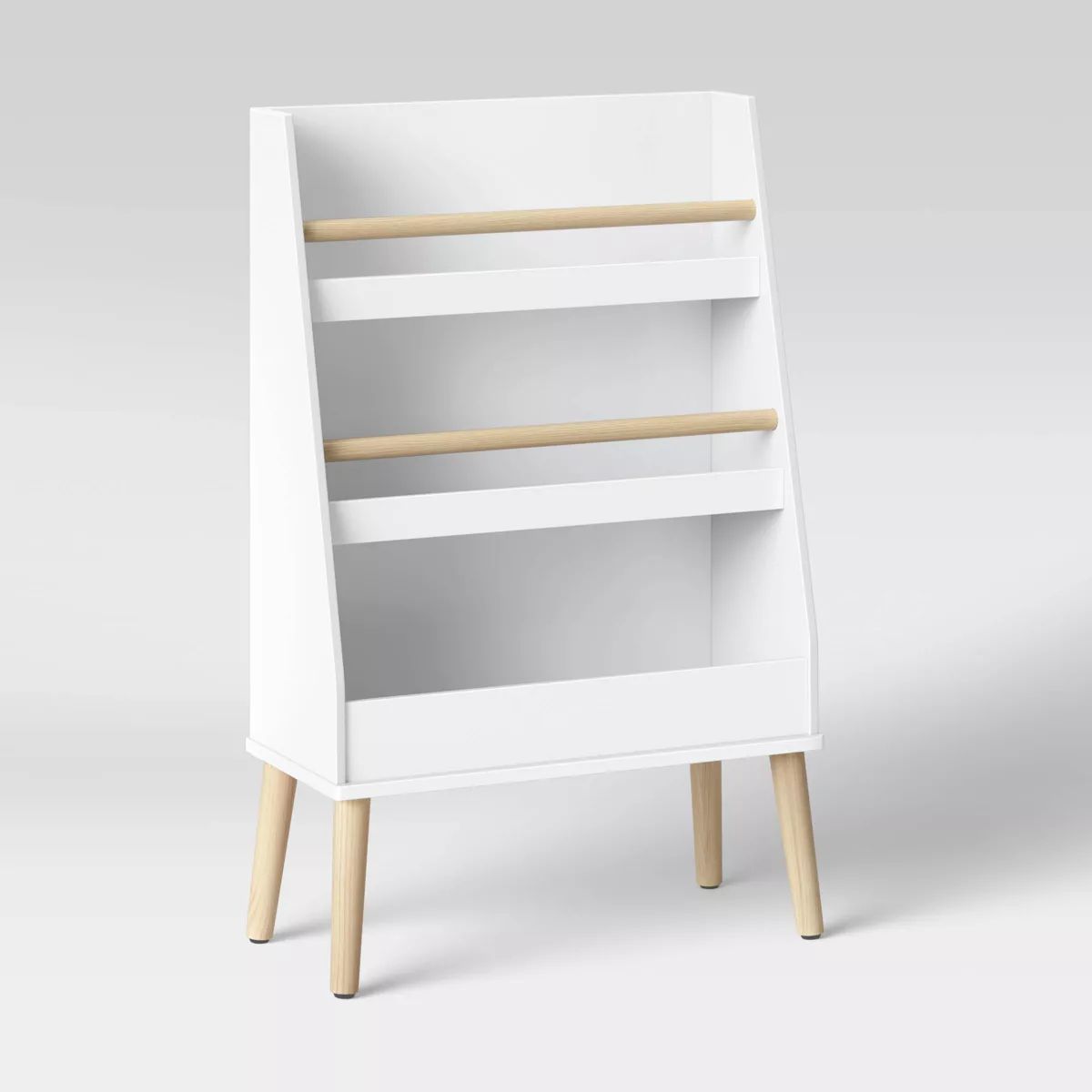 Modern Tall Three Shelf Kids' Bookshelf White - Pillowfort™ | Target