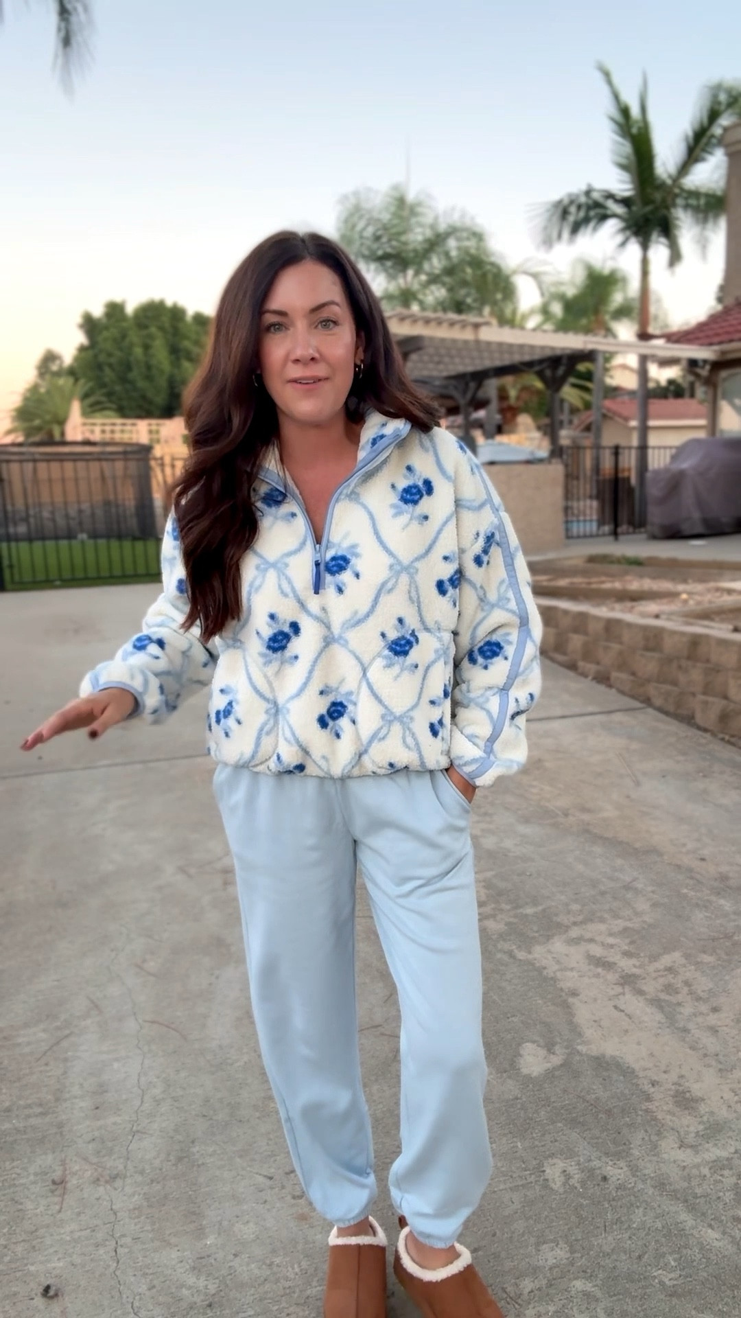 Today pullover and sweats are 50% off! Wearing a small in the sweats and a medium in the pullover

#LTKHoliday #LTKGiftGuide #LTKSaleAlert