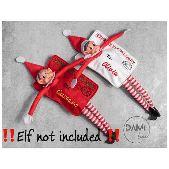 Personalised Elf arrival envelope or elf return: NORTH POLE envelope, elf props, elf activities, ... | Etsy (US)