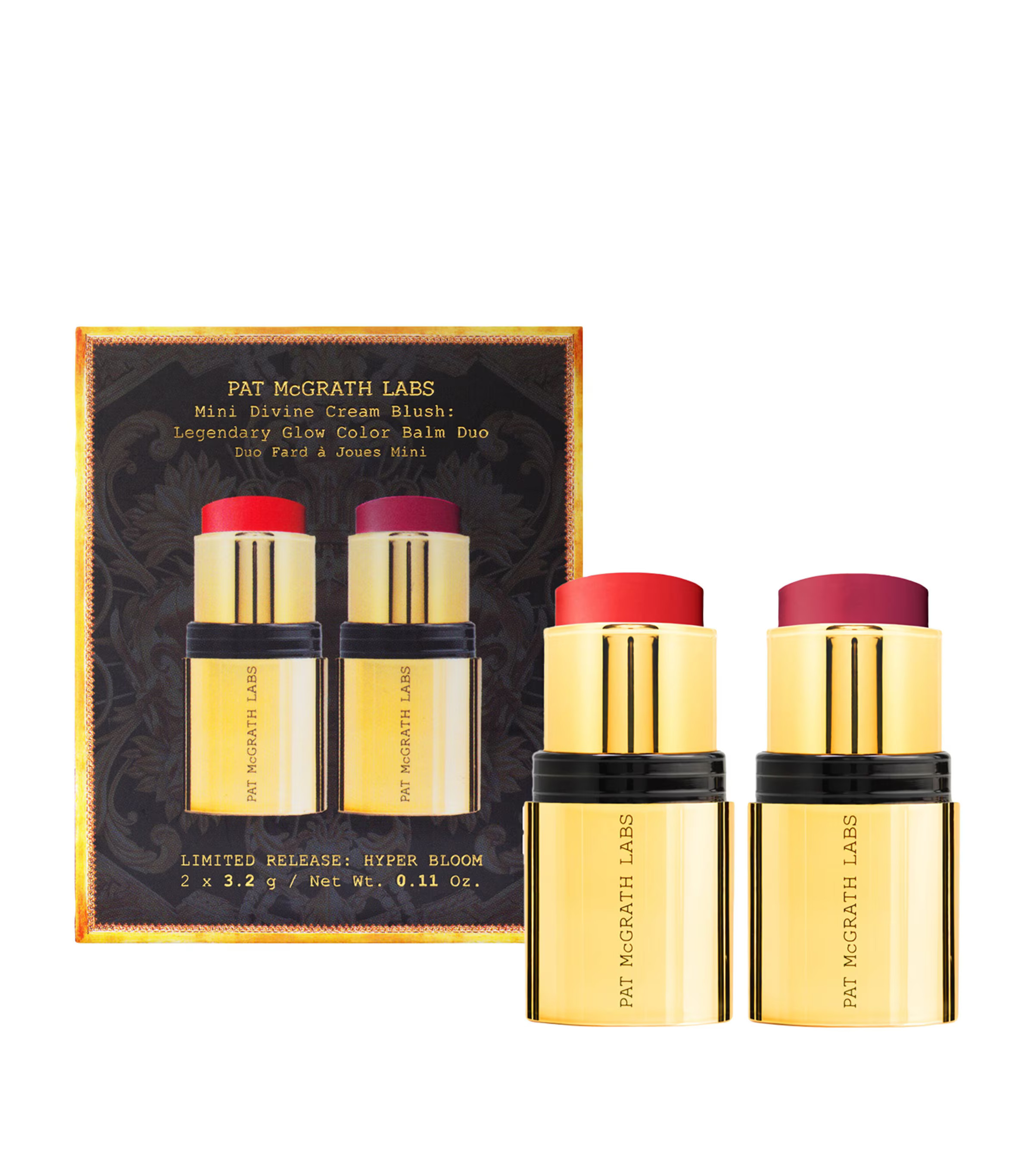 Pat McGrath Labs Mini Divine Cream Blush: Legendary Glow Color Balm Duo Set | Harrods (US)