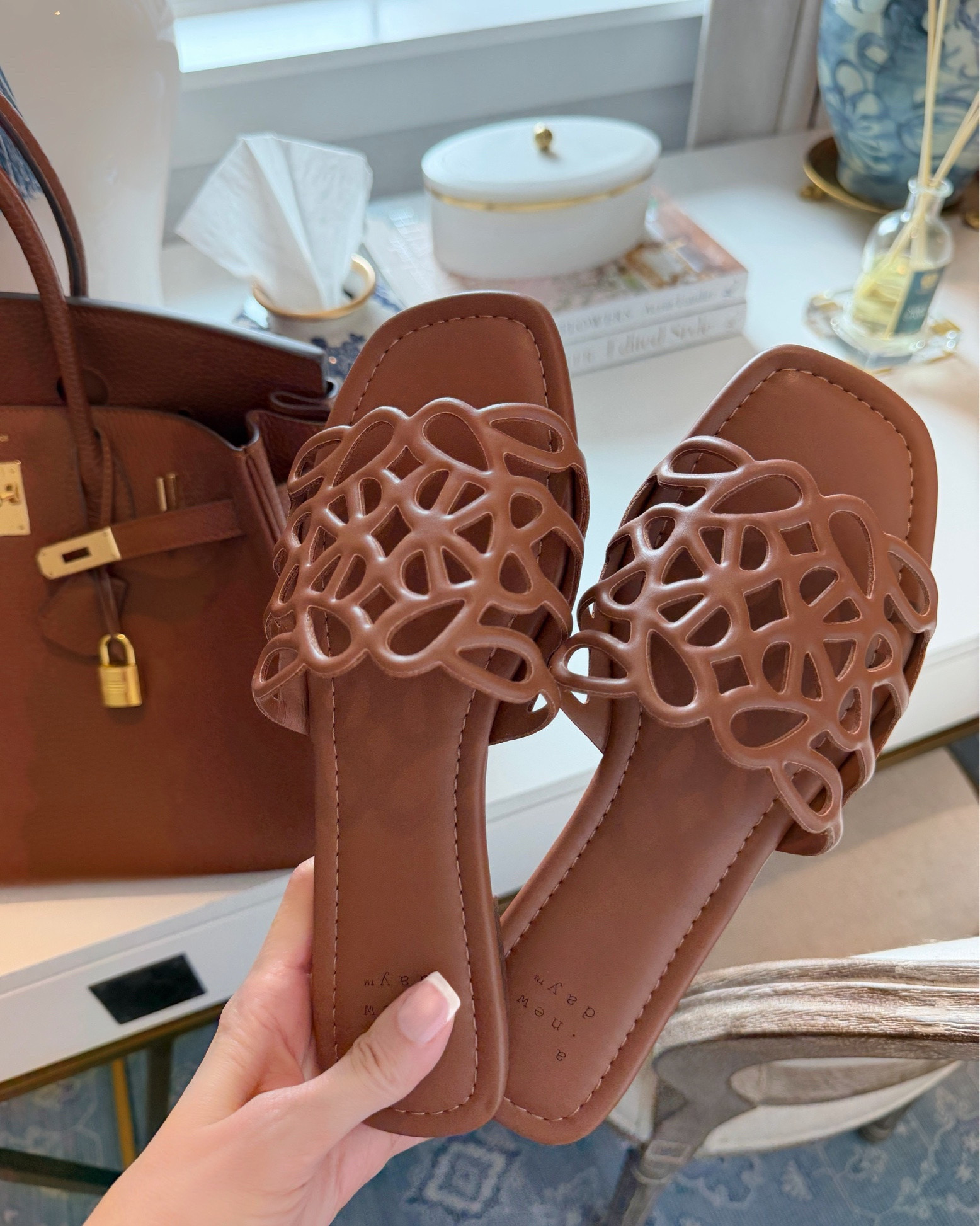 $12 @Target sandals look like Loewe! 🤎 target week deals!!🎉🥳 brown sandals summer shoes target sale

#LTKootd #LTKSaleAlert
