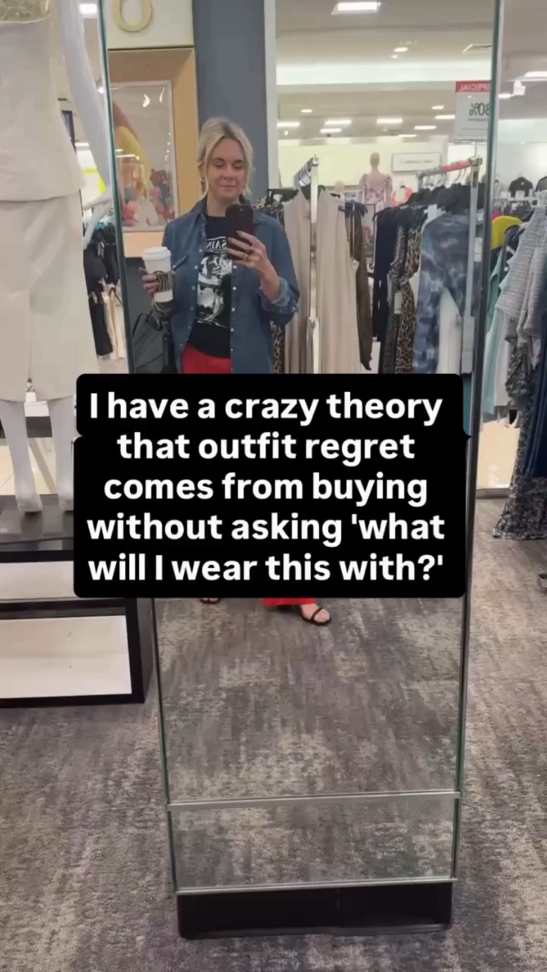 “You fall in love with a piece in the store, but when you get home it doesn’t work with anything you own. So it hangs there. Unworn. Mocking you.

Before you buy ANYTHING, mentally style it with 3 outfits using pieces you already have. Can’t think of 3? Put it back.

This one question eliminates closet regret, saves you money, and builds a wardrobe where everything actually gets worn.

💬 Want to build a cohesive wardrobe? DM us to work together
✨ Follow for smarter shopping strategies”