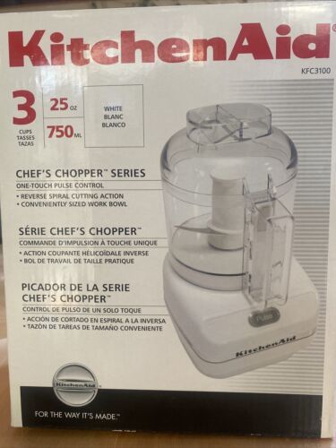 KitchenAid Chefs Chopper White KFC3100WH 3 Cup 25 Oz NIB 50946900049 | eBay | eBay US