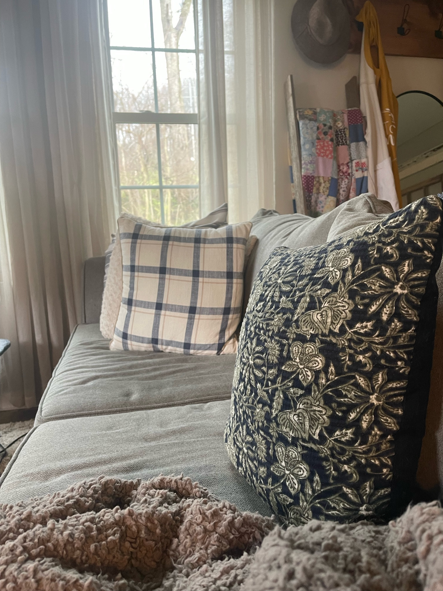 Pillows from Target. Love the texture and patterns 

#LTKfindsunder50 #LTKstyletip #LTKhome