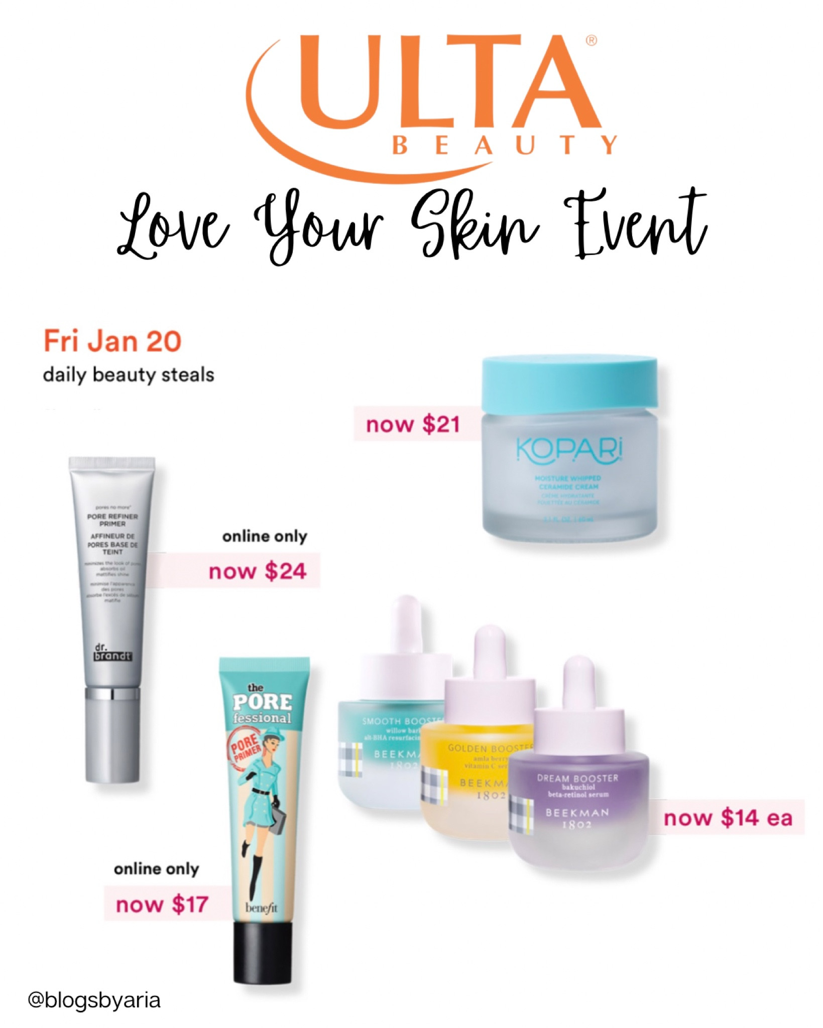 Todays Ulta beauty steals grab today only for half off!! The benefit porefressional primer is a true gem!! 

#LTKbeauty #LTKstyletip #LTKFind