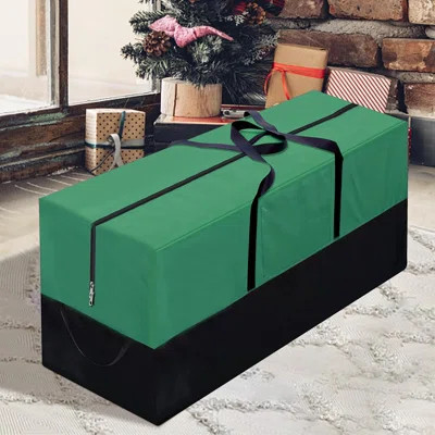 Christmas Tree Storage Bag, Fits Up 10 Ft Tall Artificial Trees-Heavy Duty Holiday Storage Box With Durable Reinforced Handles & Zipper & Transparent | Wayfair Professional