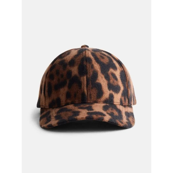Scenario Women's Printed Brushed Baseball Cap, Leopard | Walmart (US)