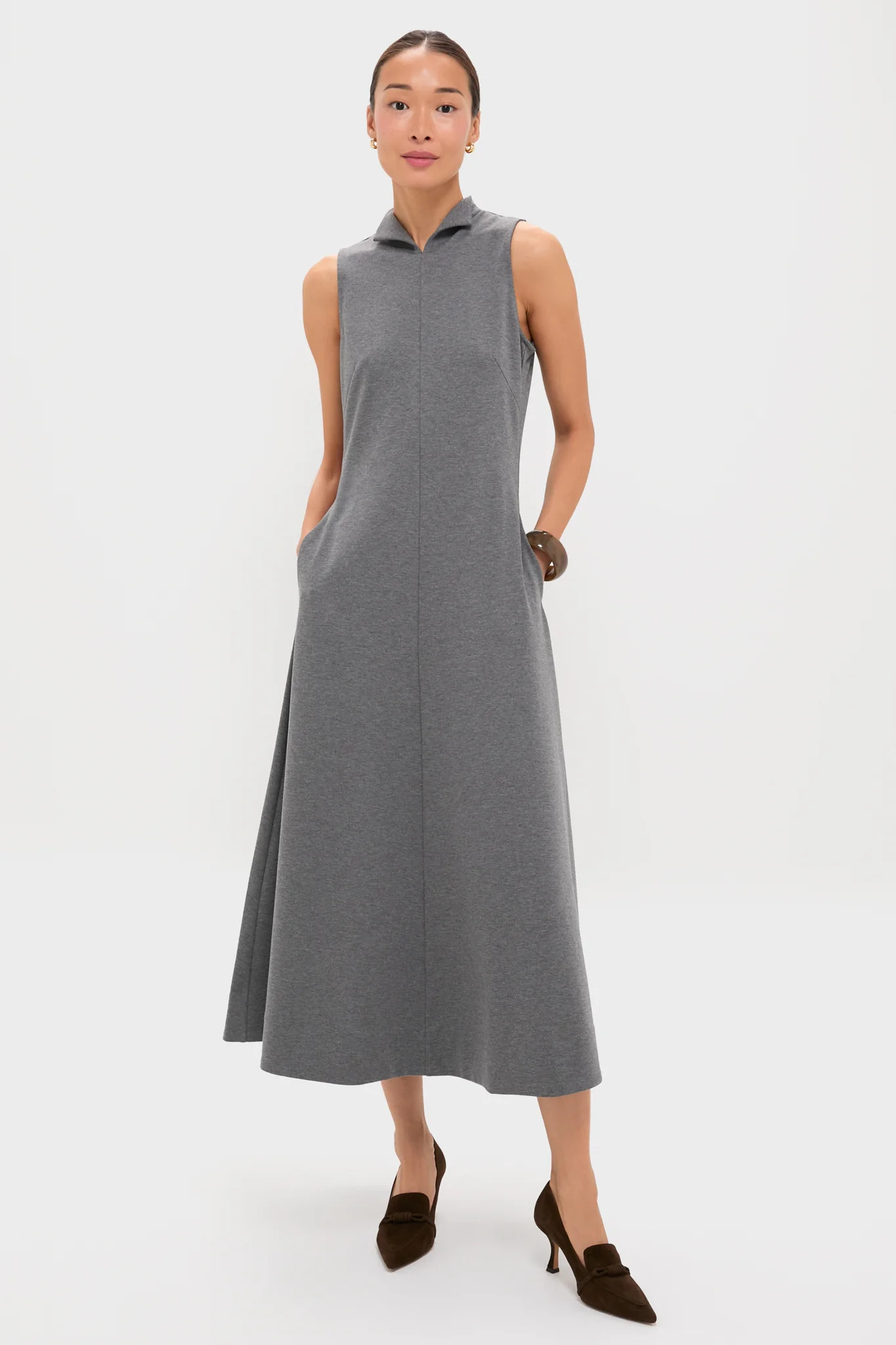 Charcoal Heather Resnick Maxi Dress | Tuckernuck (US)