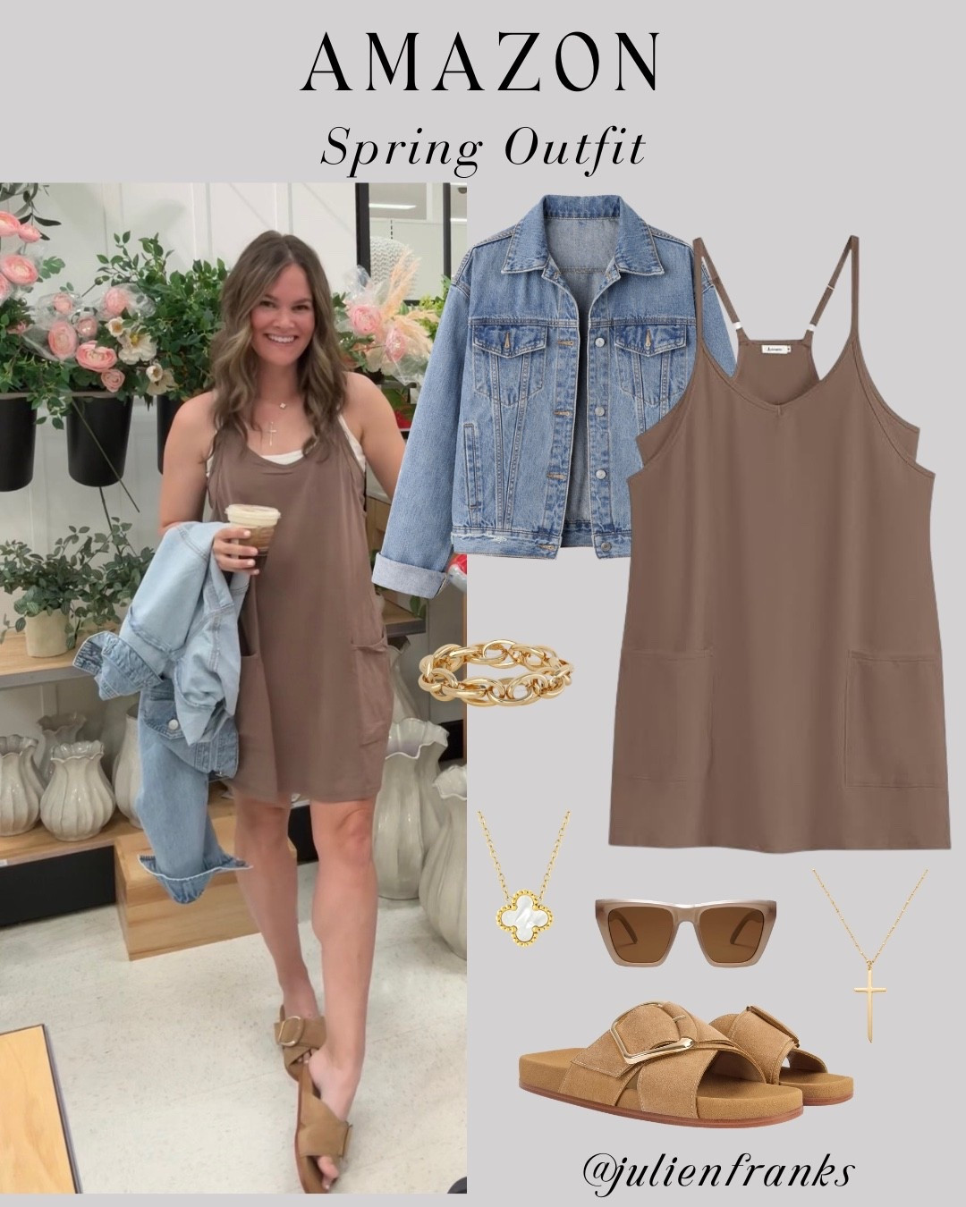 @amazon #ad #founditonamazon love this casual outfit! True sizing in all from errands, to kids sports events even a swim coverup! Perfect time to snag during the spring sale 

#LTKmomlife #LTKootd #LTKSaleAlert