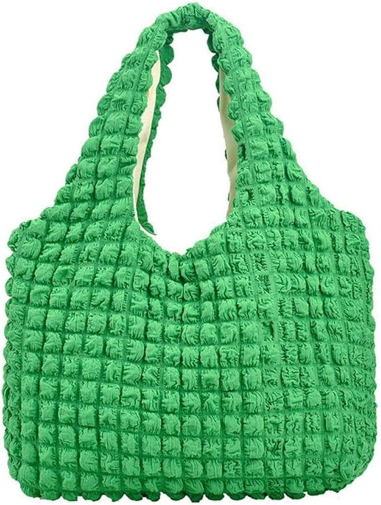 Bubble Hobo Bags for Women Bubble Tote Bag Cloud Shoulder Bag Hobo Bag Casual Purses Satchel Work... | Amazon (US)