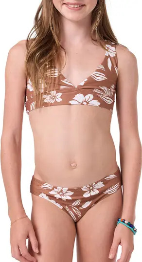 Kids' Nomad Floral Two-Piece Swimsuit | Nordstrom