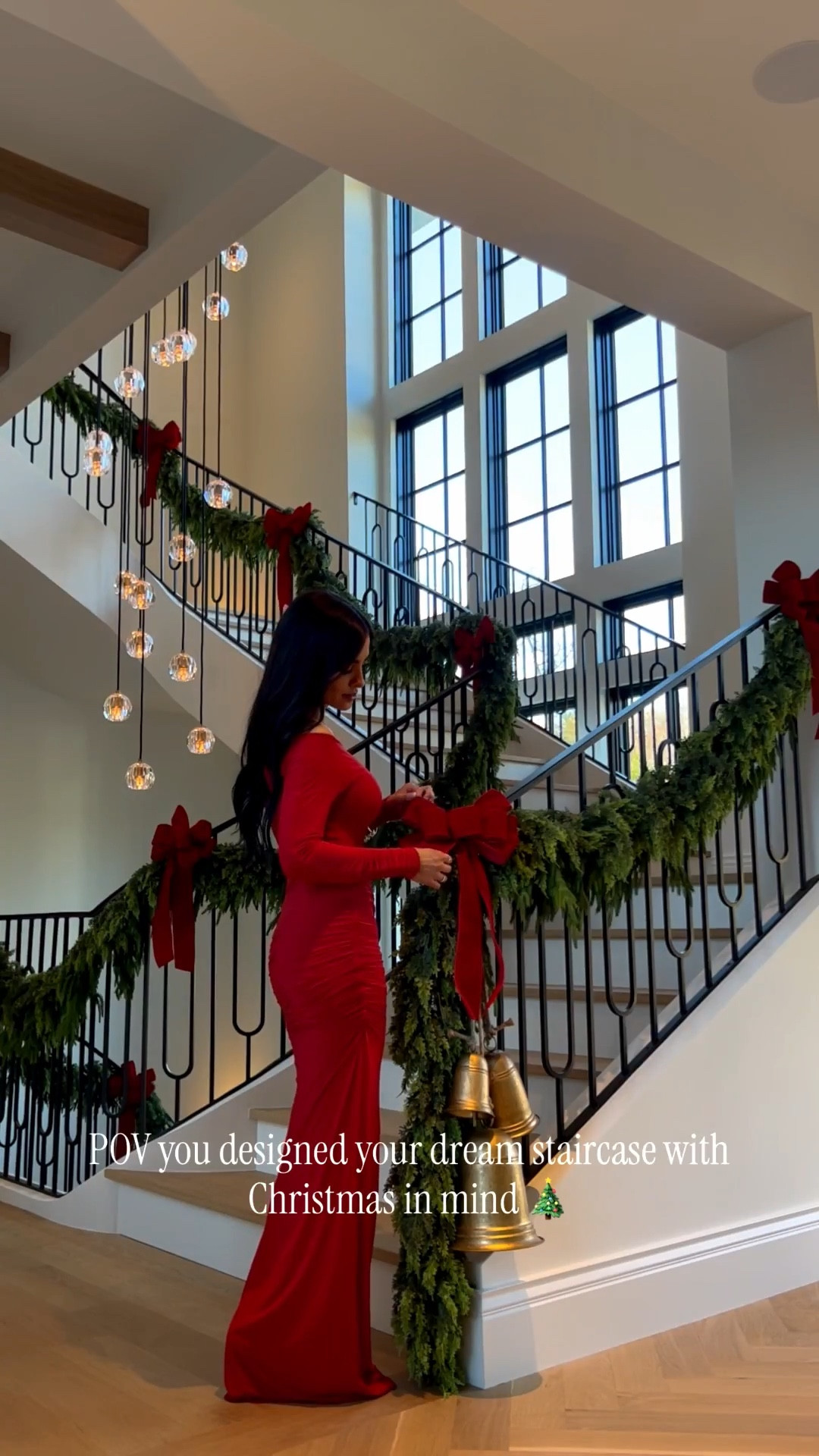 Our home for the holiday / holiday decor 
Love these Amazon garlands tied together! I layered the Norfolk pine garland and cedar garland for a fuller look and used Velcro straps to hold them up. 
Nordstrom red holiday dress under $100 wearing an XS



#LTKHome #LTKFindsUnder100 #LTKHoliday