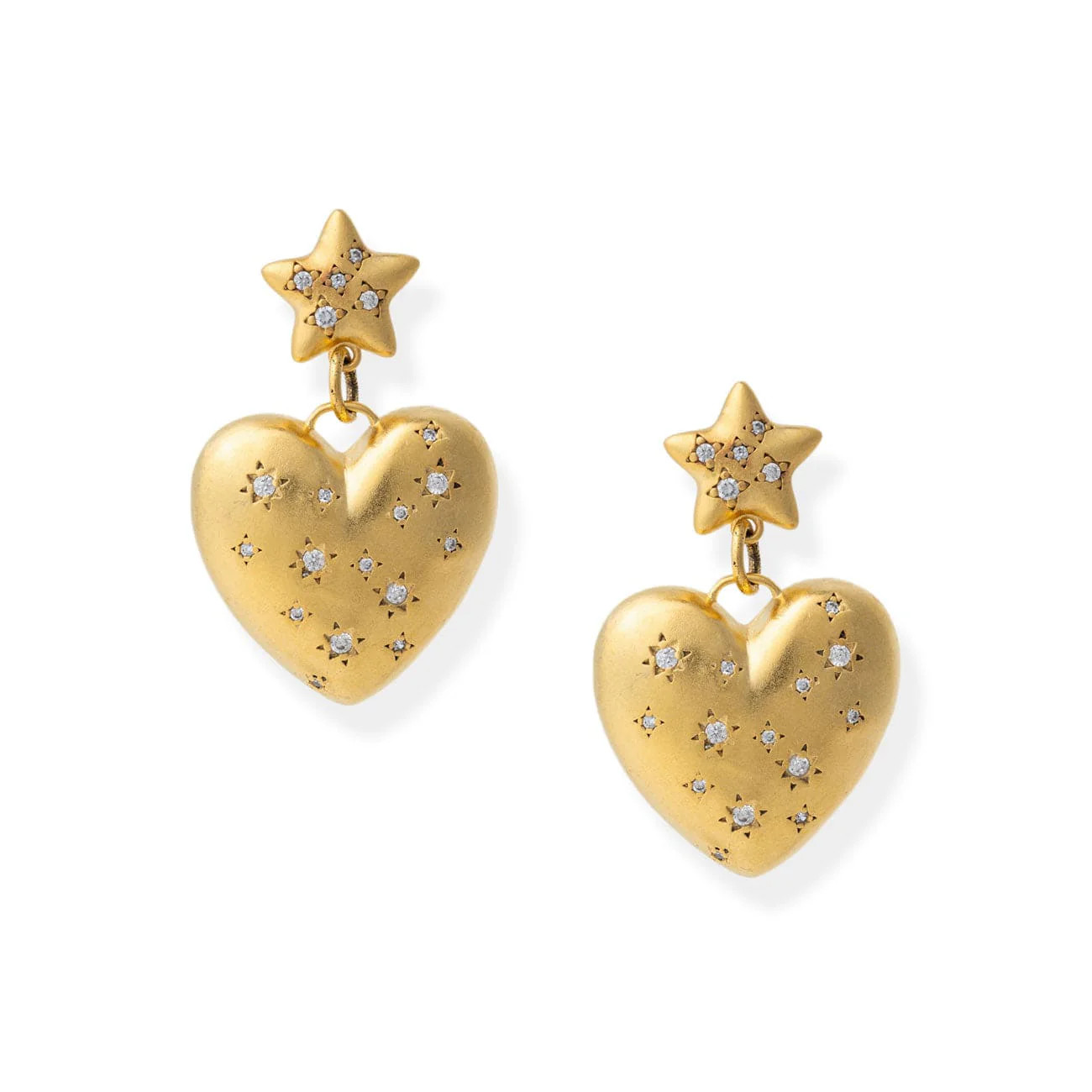 Brielle Heart Earrings | BRACHA