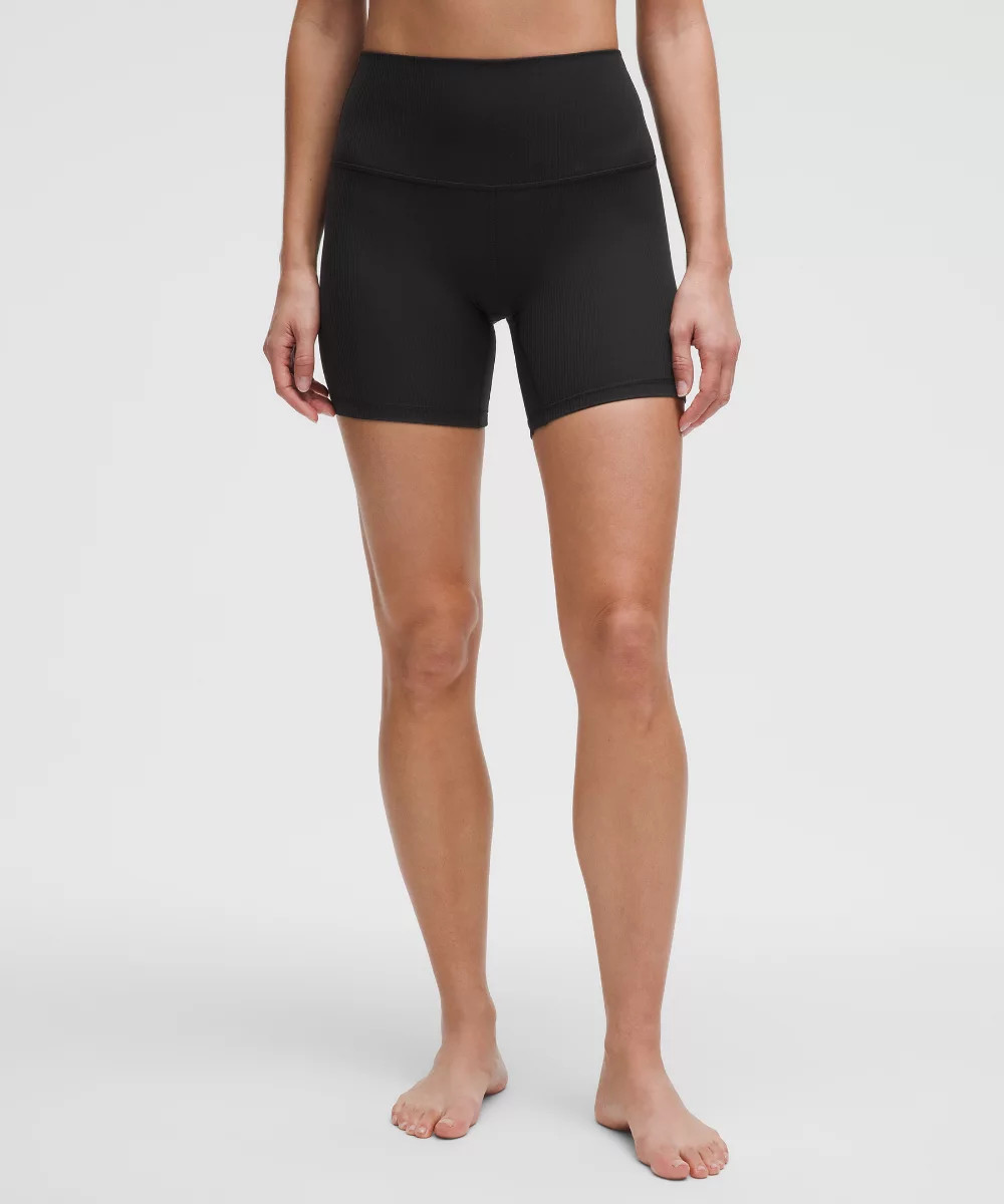 lululemon Align™ High-Rise Ribbed Short 6" | lululemon UK