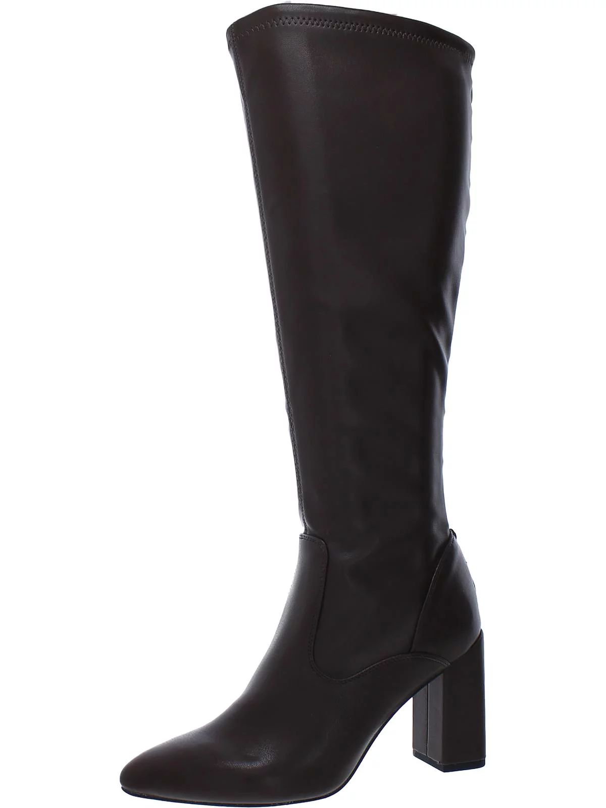 Franco Sarto Womens Katherine Faux Leather Wide Calf Knee-High Boots | Walmart (US)