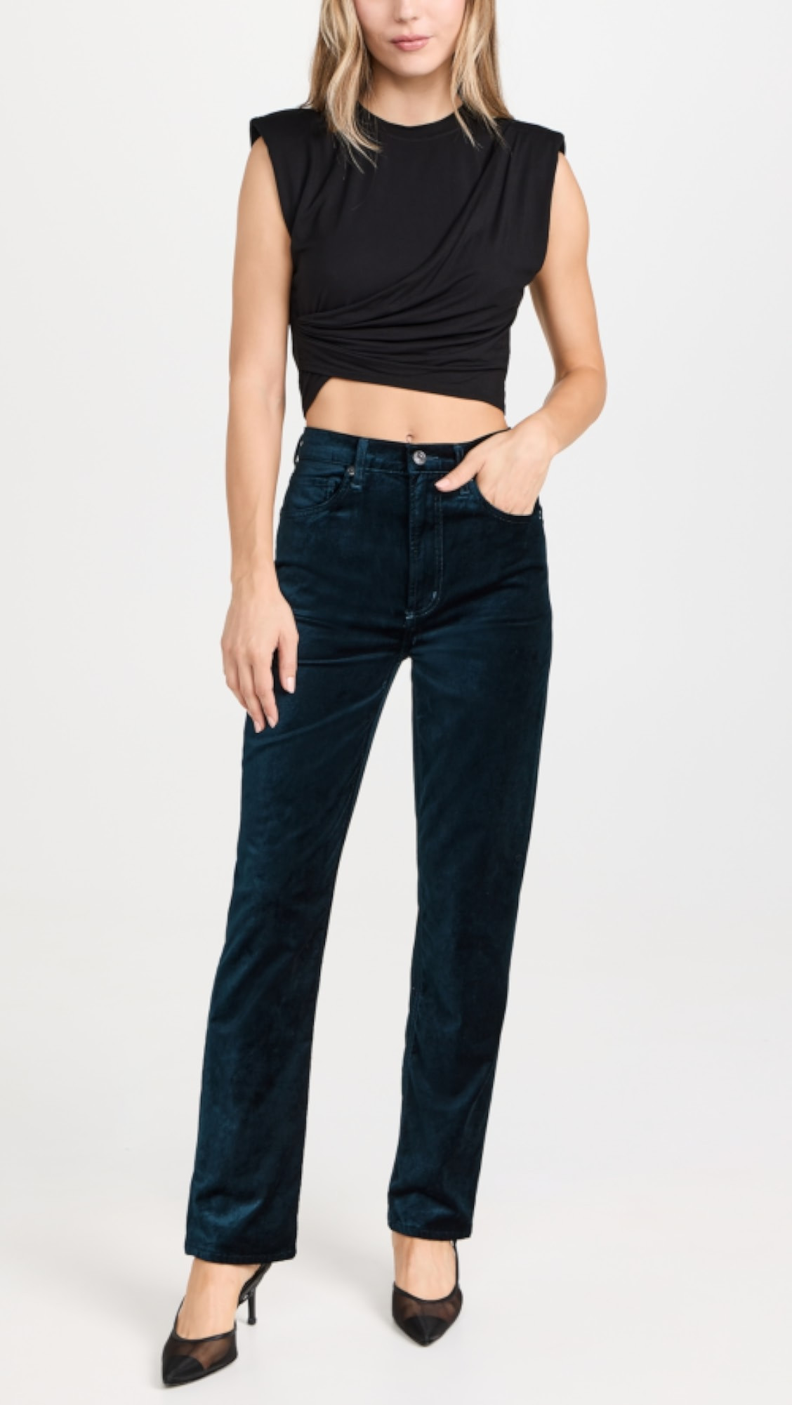 High Rise Stovepipe Pants | Shopbop
