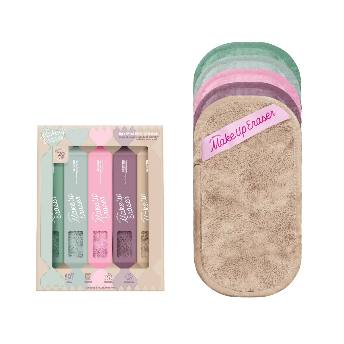 MakeUp Eraser Skincare Holiday Gift Set - 5ct | Target