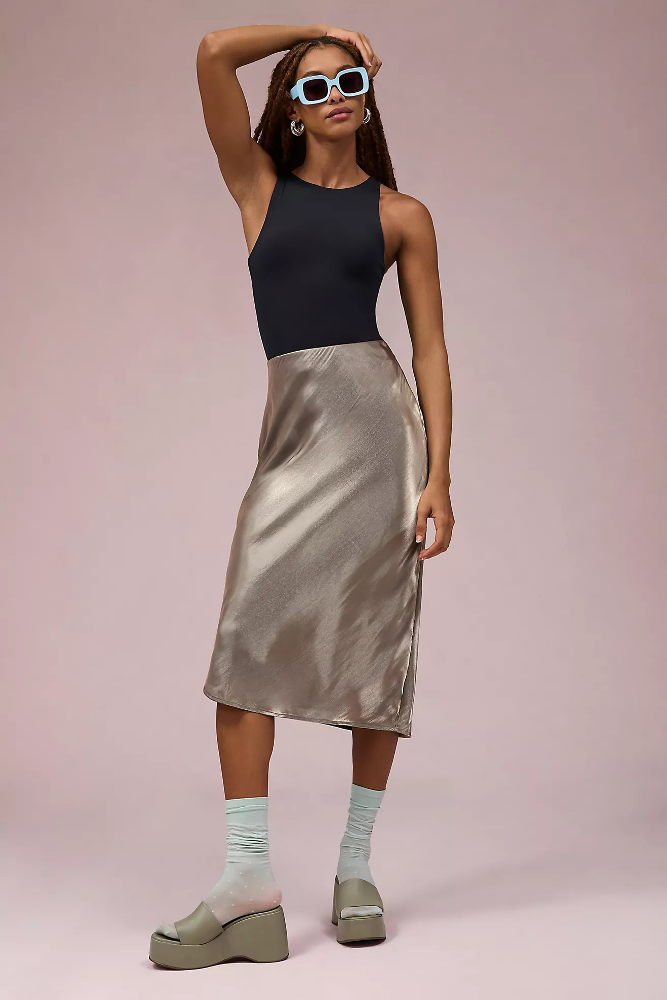 The Elyse Slip Skirt | Anthropologie (US)