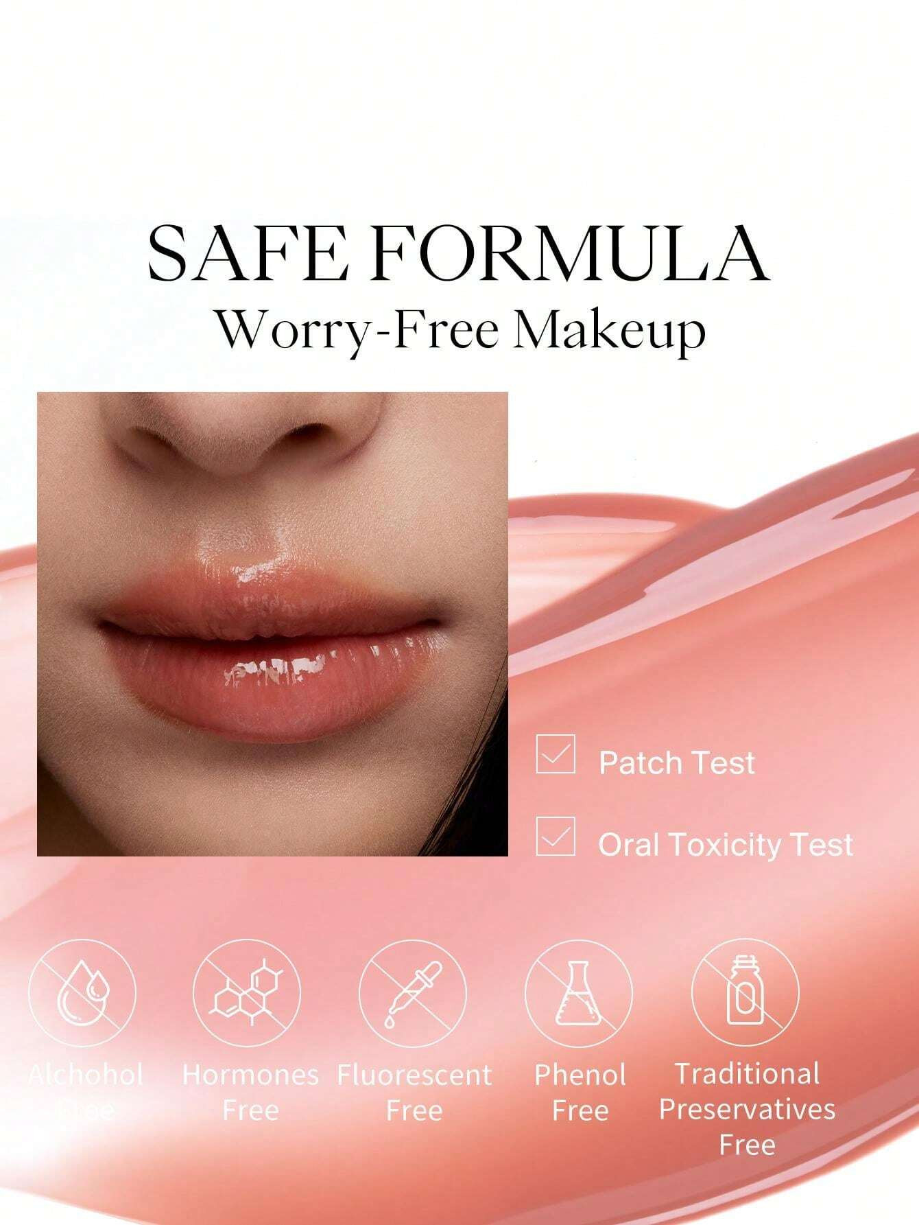 JOOCYEE Glazed Rouge 539 Chilling Water Hill  Hydrating Lip Care Moisturizing Plumping Long Lasti... | SHEIN