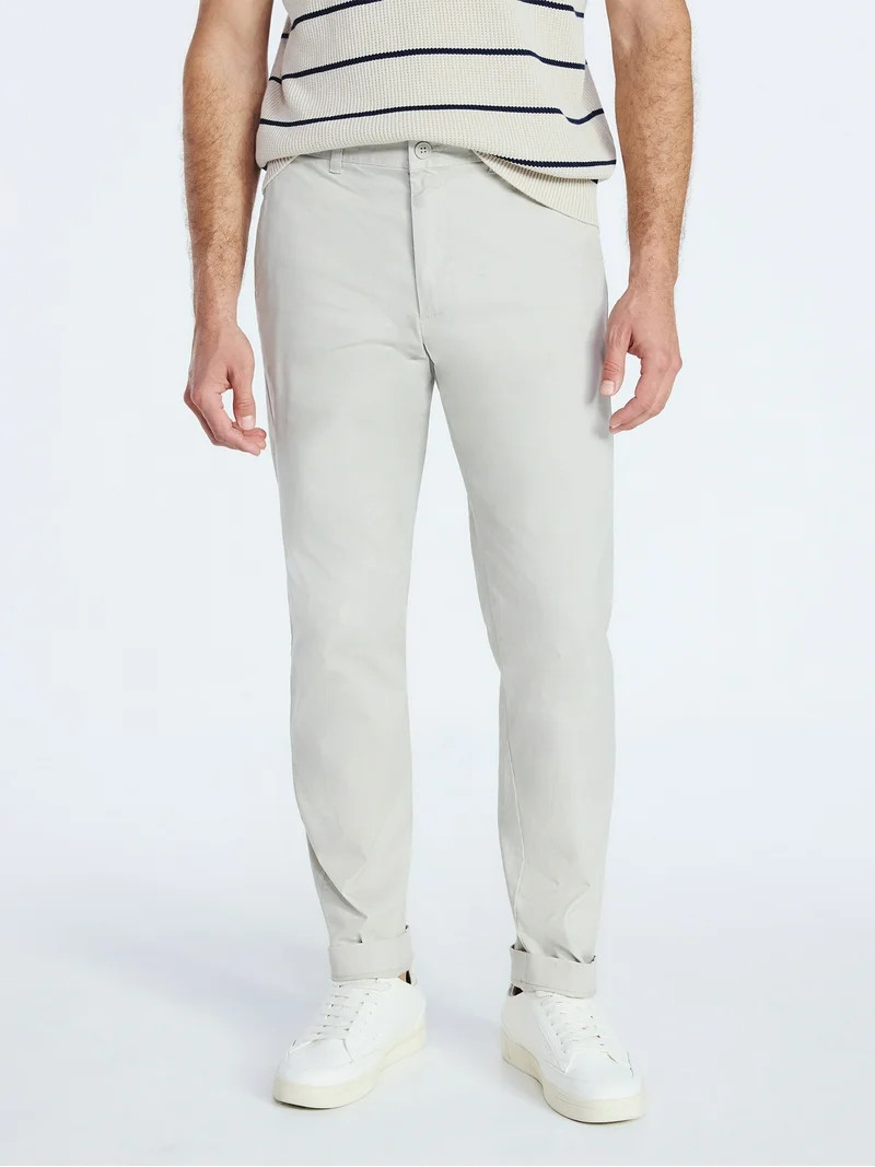 Free Assembly Men's Straight Tapered Fit Chino Pants, Sizes 29-42 | Walmart (US)