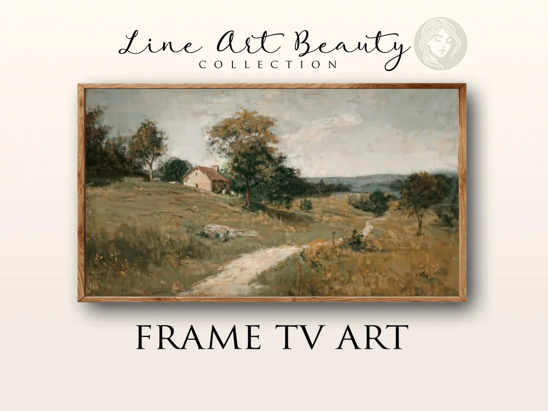 Frame TV Art - Rural Landscape - Spring Countryside Digital Download | Etsy (US)