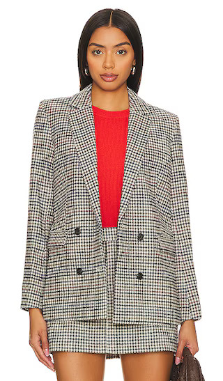 Jac Blazer in Cardinal Pine Multi | Revolve Clothing (Global)