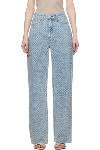 Blue Logan Jeans | SSENSE