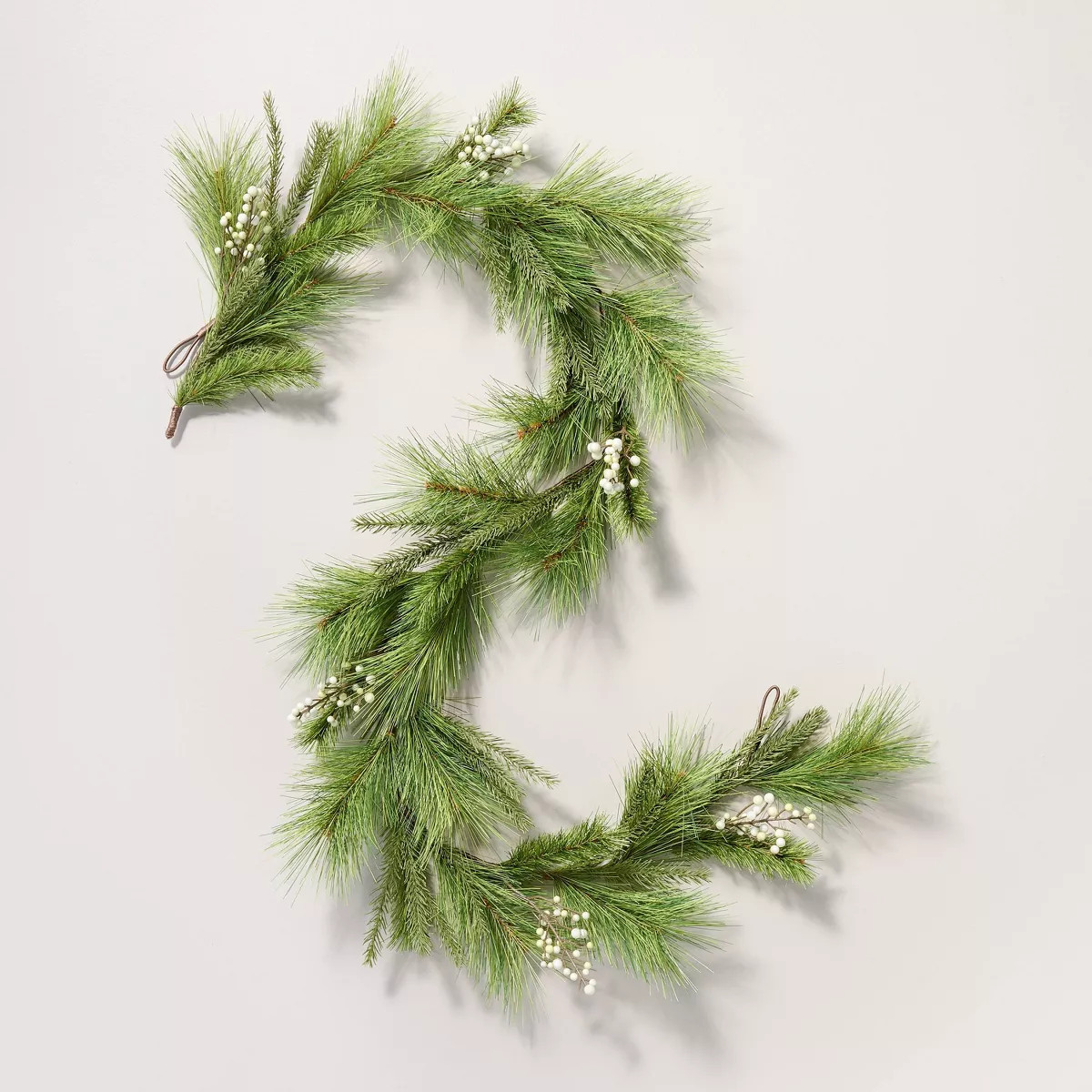 Faux Needle Pine and Snowberry Christmas Garland - Hearth & Hand™ with Magnolia | Target