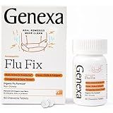 Genexa Flu Fix - 60 Tablets - Multi-Symptom Flu Remedy - Organic, Gluten Free & Non-GMO - Homeopa... | Amazon (US)