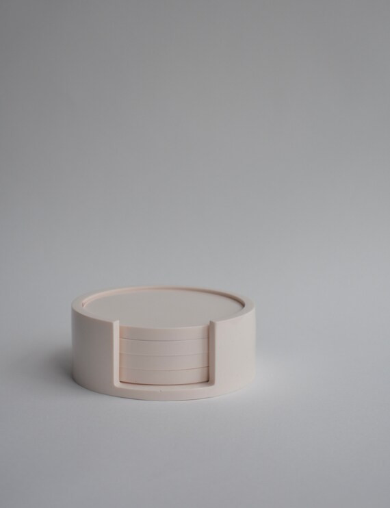 Light Pink Coaster Set  Resin  Modern Elegant Coasters and | Etsy | Etsy (US)