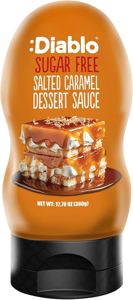 Salted Caramel Dessert Sauce | Sugar Free | Gluten Free | Diabetic Friendly | Hamper Available - ... | Amazon (US)