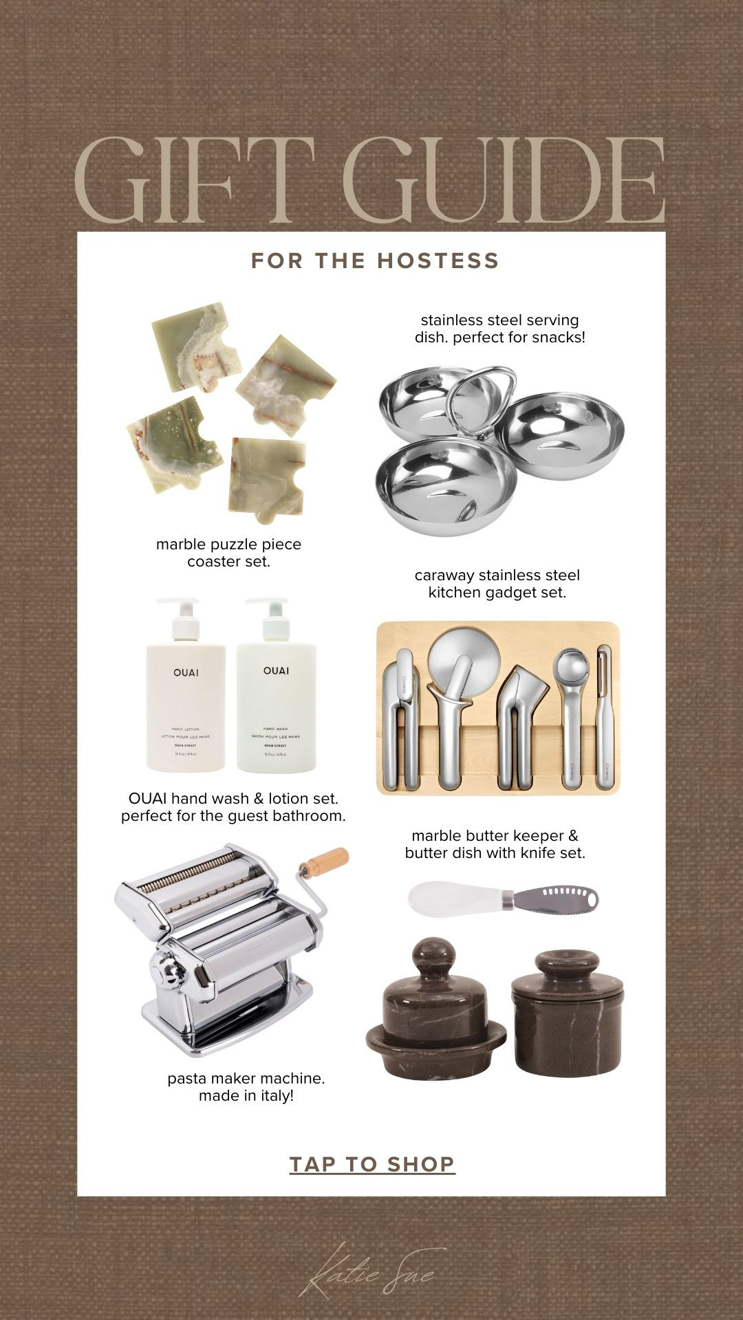 GIFT GUIDE: for the hostess.  

 #LTKCyberWeek #LTKGiftGuide #LTKHoliday