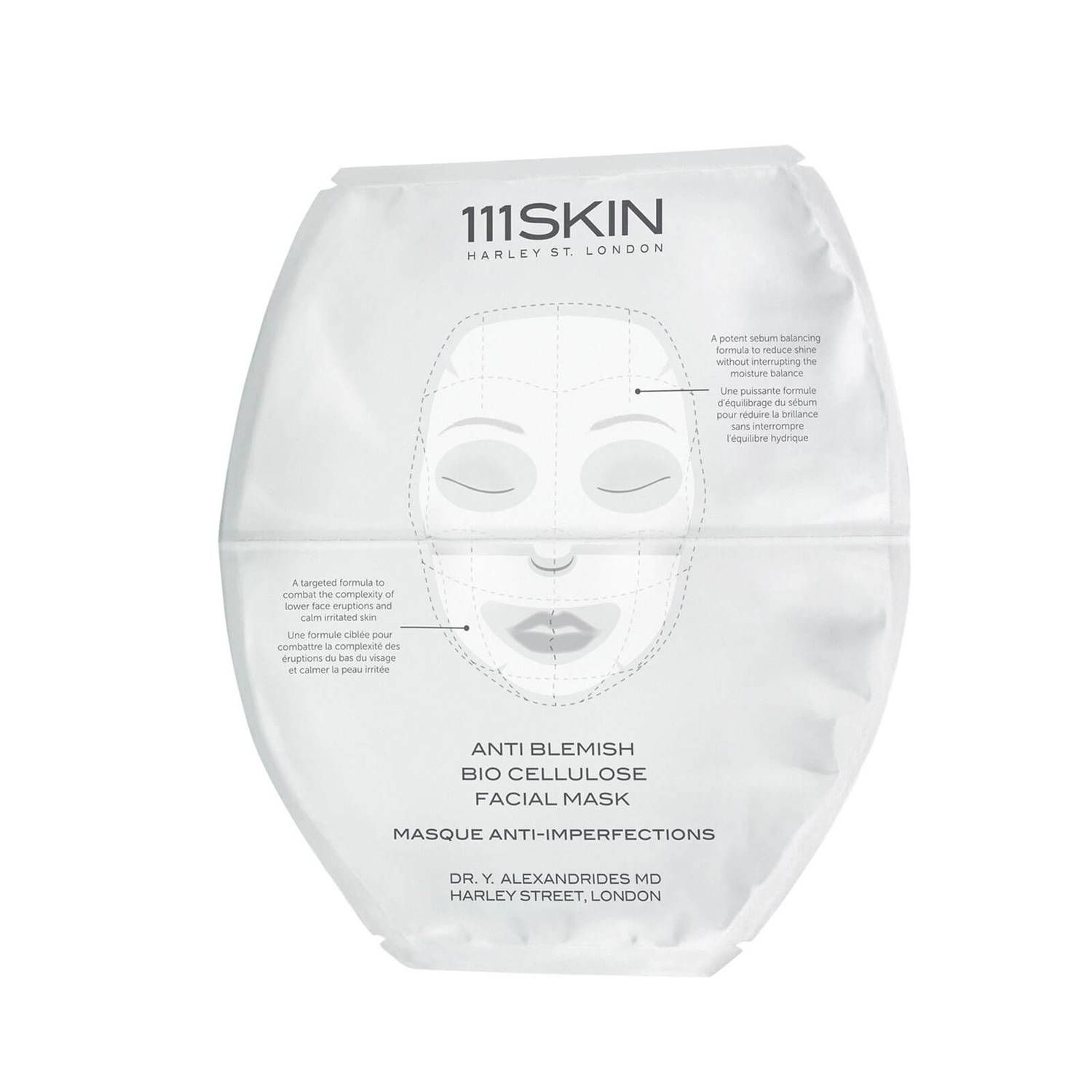 111SKIN Anti Blemish Bio Cellulose Facial Mask Single 0.78 oz | Dermstore (US)