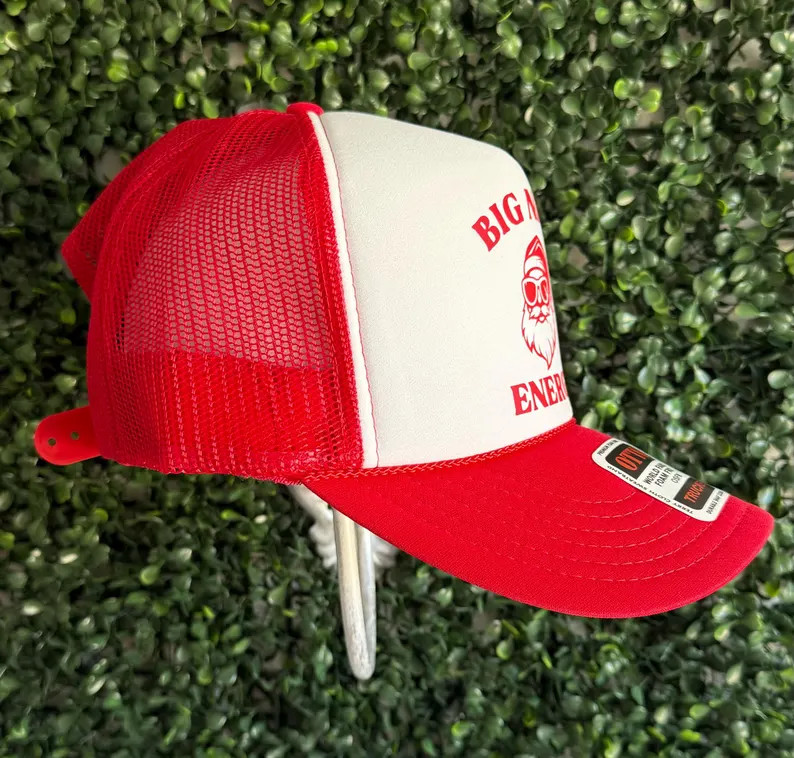 Funny Christmas Trucker Hat, Big Nick Energy, Holiday Party, Ugly Sweater Party, Gifts for Mom Gi... | Etsy (US)