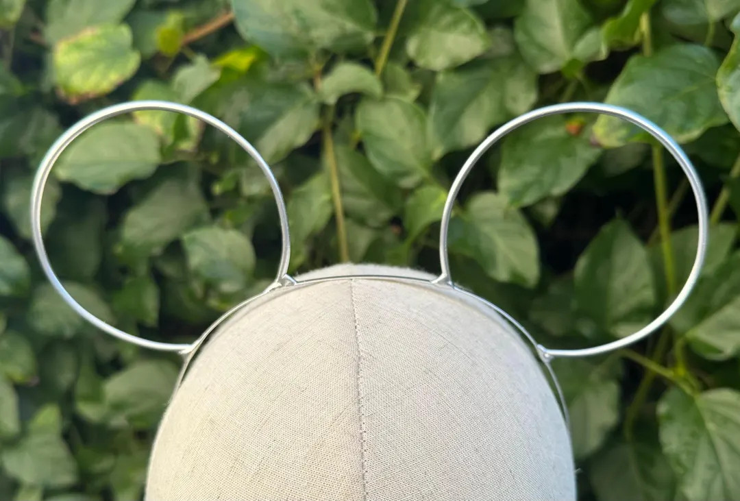 Minimalist Mickey Ears and Minimalist Minnie Ears, Wire Mickey Ears, Basic Mickey Ears, Mickey Ea... | Etsy (US)