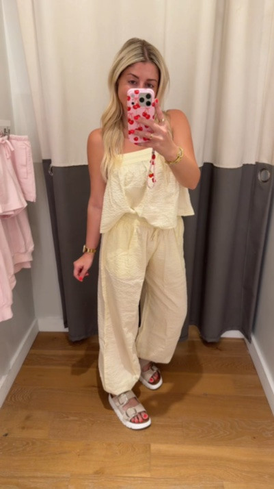 New @Aerie set on sale
Size xs
Sandals tts
Beach vacation 
Summer outfit

#LTKSaleAlert